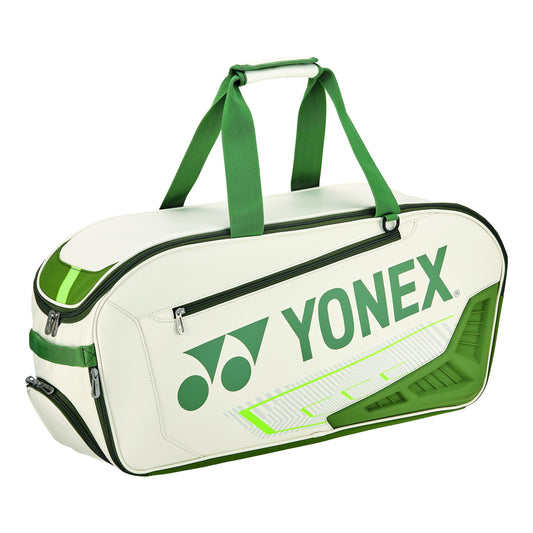 WHITE/MOSS GREEN