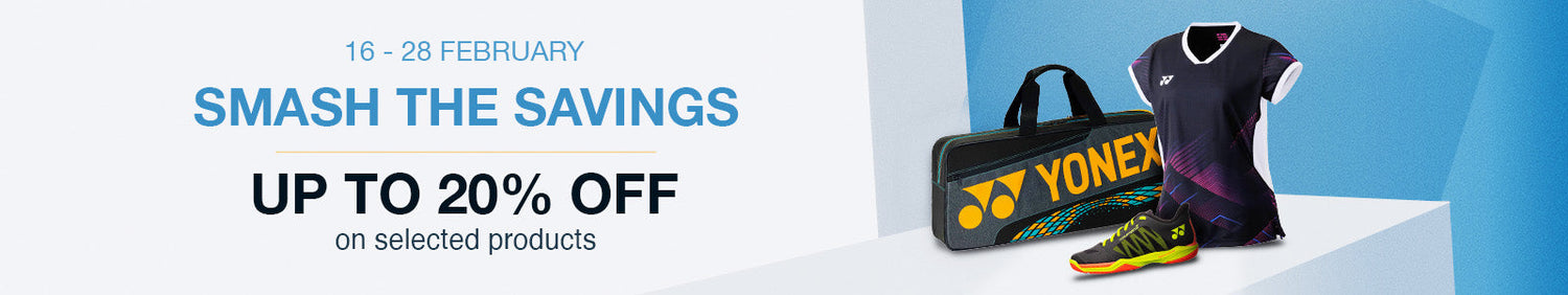 Up to 20% OFF selected products (16–28 Feb)