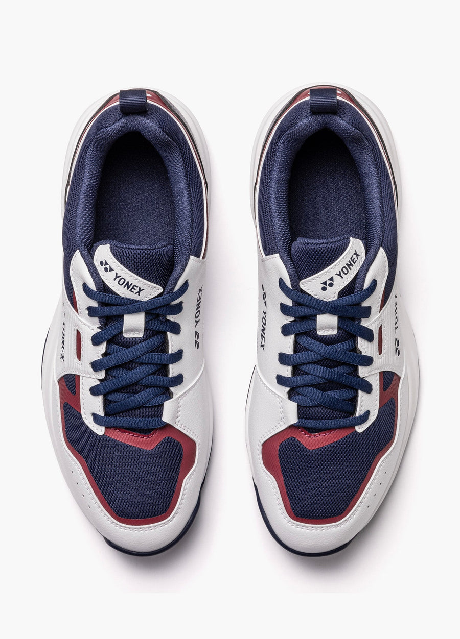 WHITE/NAVY/RED