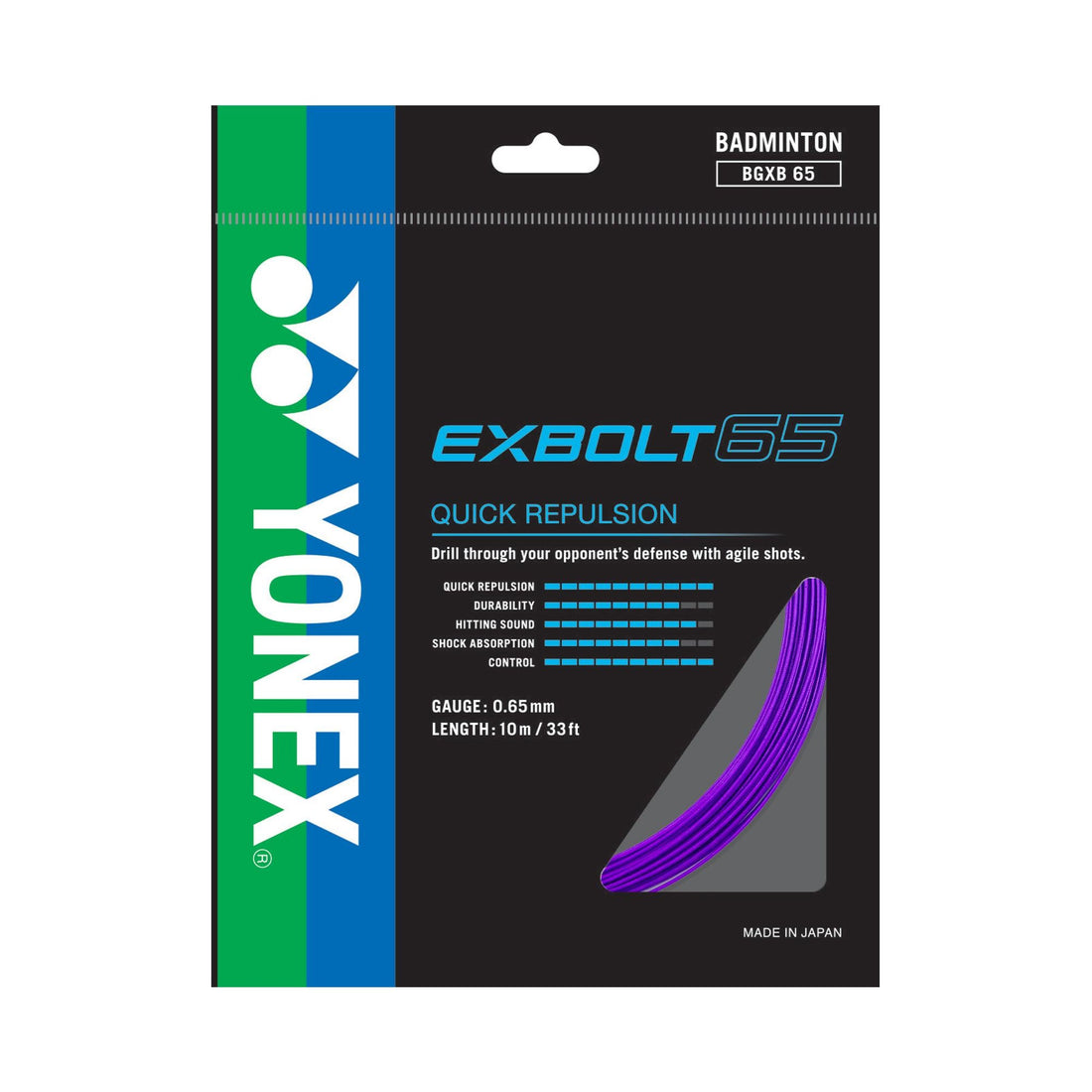 Yonex Badminton Strings EXBOLT 65 – SunriseClick