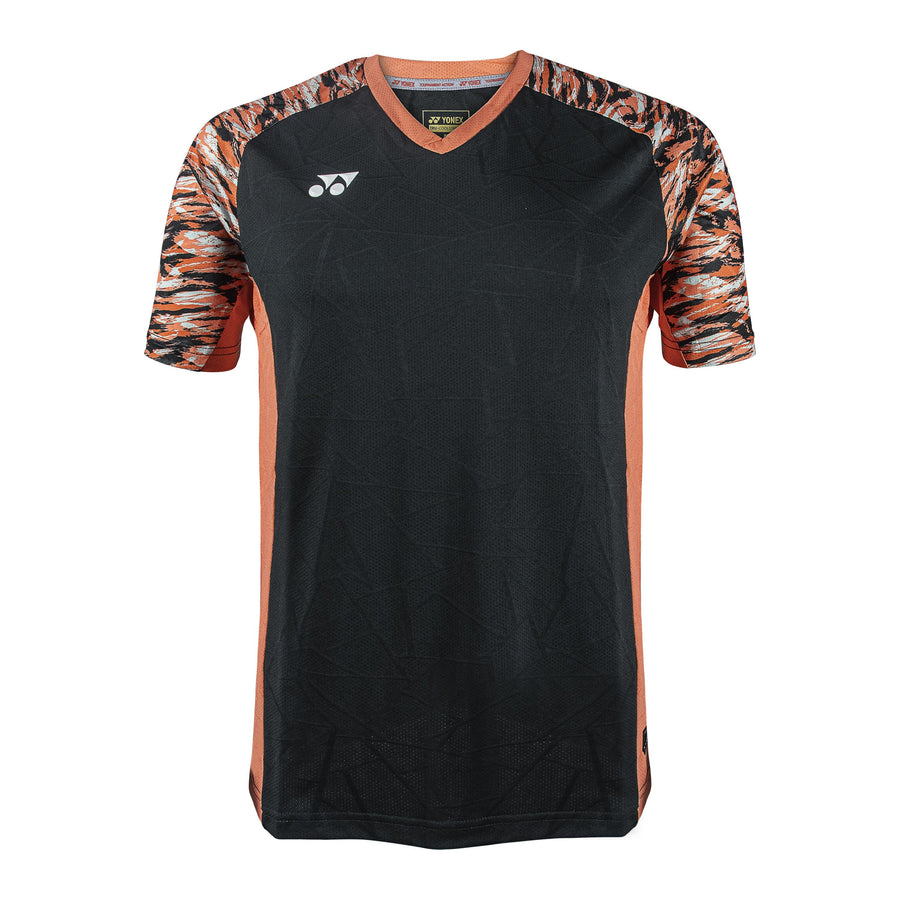 HOT CORAL / JET BLACK
