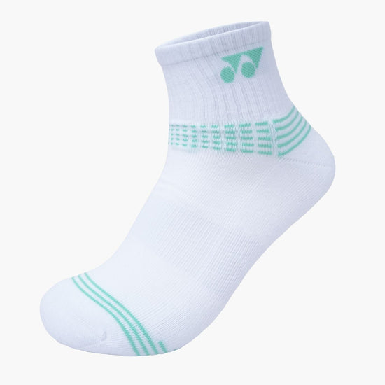 WHITE/AQUA GREEN